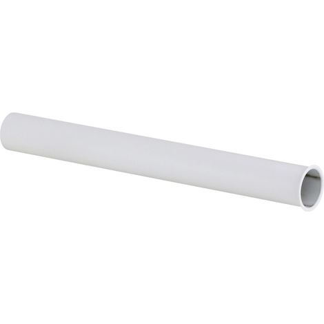 Cannotto estensione per sifoni Ø32 mm x 300 mm in ottone colore bianco opaco De borri TO-K320300BO  Bianco opaco (1/2)