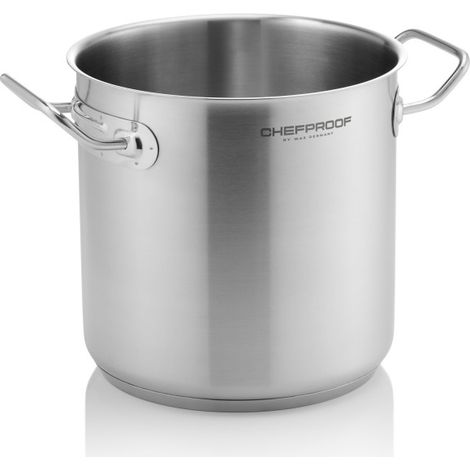 Marmite à soupe CHEFPROOF Ø 28 cm H 28 cm 17 ltr inox 18/10 - Was Germany (1/2)