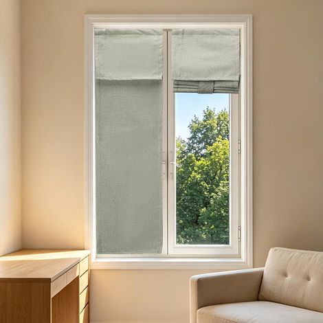 Side Door Blackout Curtains 20x91 cm Sand (1/5)