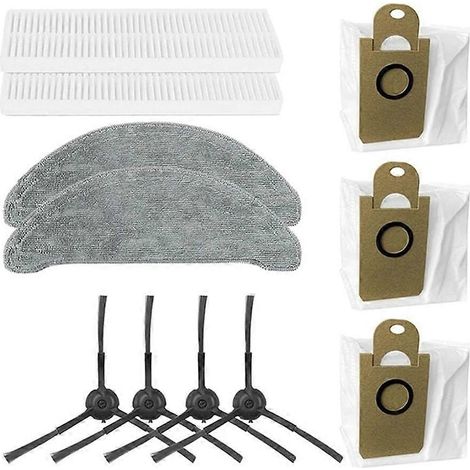 Filtre pour aspirateur brosse pour aspirateur Filtre de brosse pour aspirateur filtre de Robot Aspirateur Accessoire Drum Brosse Side Filtre Serpillière pour IMOU RV – L11 A (1/5)