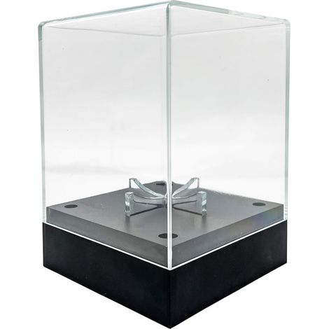 Vitrine de sport polyvalente avec lumière LED pour protéger le soleil, boîte moderne en acrylique pour les expositions de baseball, vitrine lumineuse (1/5)