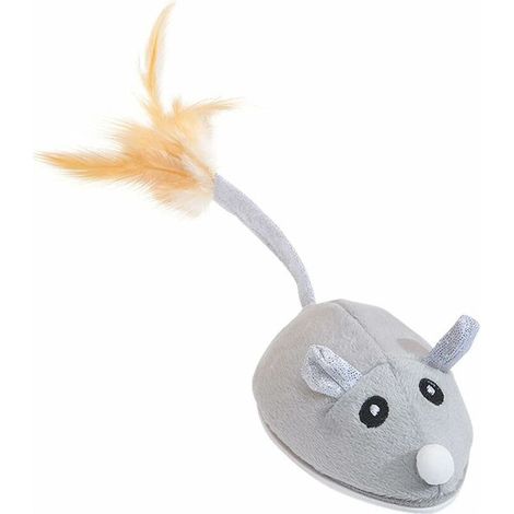 Jouet interactif réaliste pour chat, souris électrique à mouvement automatique, piège à souris pour chat rechargeable par USB, intérieur et extérieur, Ensoleillé (1/5)