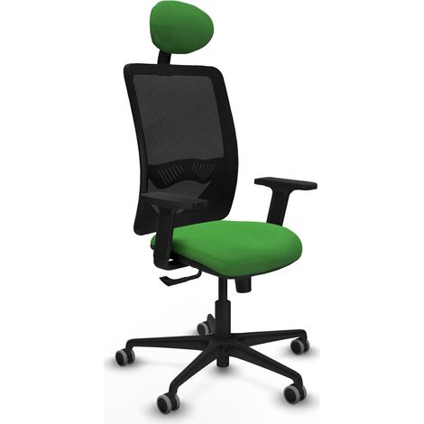 Silla de oficina piqueras y crespo Zulema negro espuma alta densidad (1/2)