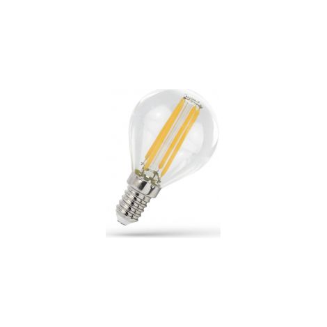 LED-Kugellampe COG NW klar WOJ+14334, 4000K, 4W