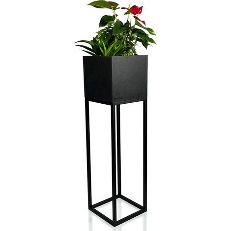 Soporte metálico para flores LOFT FIORINO 22x22x80 cm (1/5)