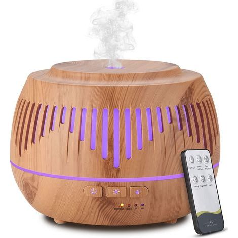 Humidificateurs pour chambre à coucher, grande pièce, maison, bébé, enfants, toute la maison, hôtel, bureau, plante, 500 ml, aromathérapie, humidificateur portable à ultrasons avec diffuseur (1/5)