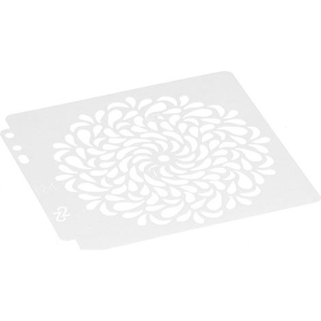 9 pièces Pochoirs Mandala en PET Résistants et Sûrs pour Peinture, Scrapbooking et Tampons (1/5)