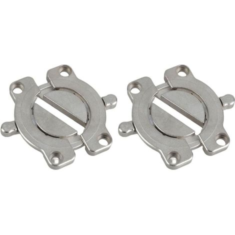 Set mit 2 praktischen Verbindungsstangen für Arbeitsplatten – Tragbares Zubehör für Esstische und Bürobedarf