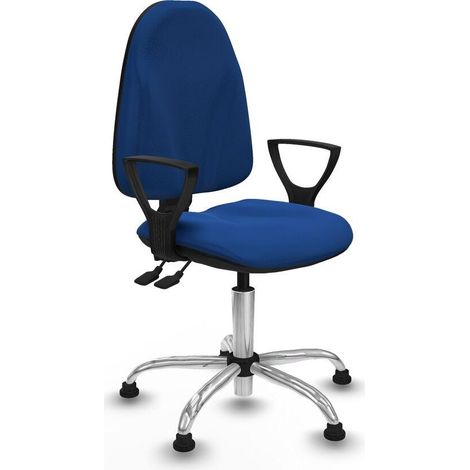 Piqueras y Crespo BFN05RT Silla de Oficina Azul Ergonómica (1/3)