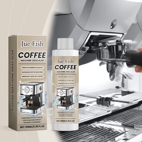Entkalker, Reiniger, Fleckenentferner und Pflegemittel für Kaffeemaschinen – 100 ml -- BIEMMEDUE (1/5)