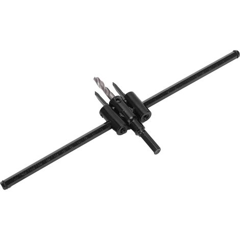 Perceuse à Fraise Circulaire Ajustable 30‑300mm pour Travail du Bois