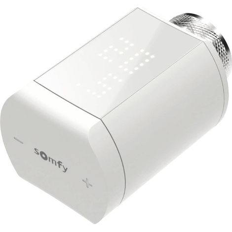 Somfy 1870508 Cabezal Termostático Blanco Interior