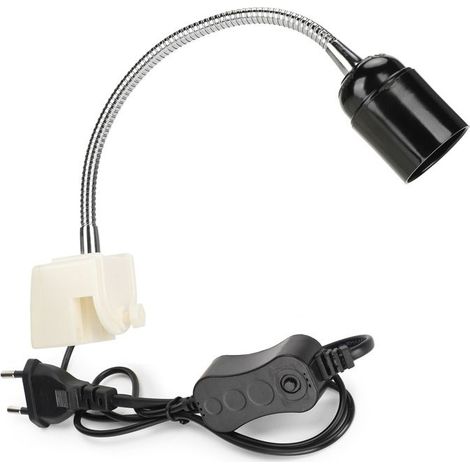 Lampe solaire à spectre complet UVB pour tortues, chauffage UVA, douille EU 220V E27 (1/5)
