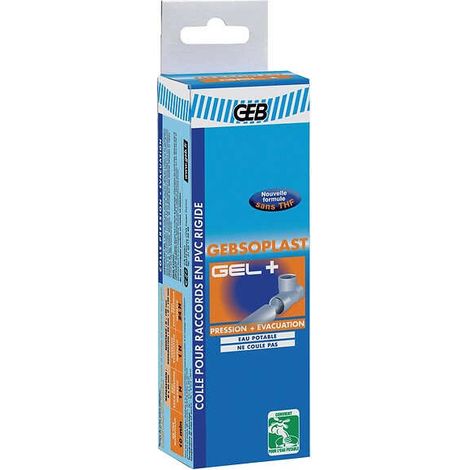 Colle canalisation PVC Gebsoplast 125 ml - GEB