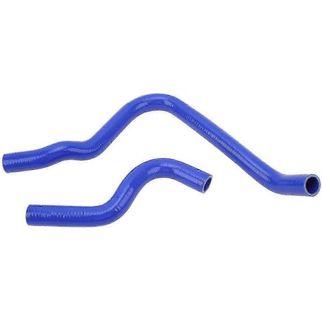 Kit de 2 tuyaux de refroidissement de radiateur en silicone, compatible avec les modèles Accord CB7 F22A 2.2L F20A 2.0L 1990-1993, bleu. (1/5)