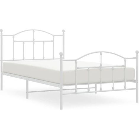 Maison Exclusive - Estructura cama sin colchón con estribo metal (1/5)