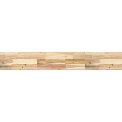 Maison Exclusive - Schweberegal 140x20x4 cm Massivholz Akazie Unb
