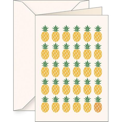 Carte B6 + enveloppe 5992 Ananas