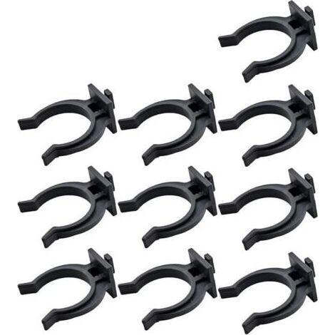 10 attaches plinthe cuisine, clips fixation pied meuble, montage rapide sans outil (1/5)