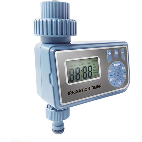 Sistema de riego programable multifunción para jardines exteriores, aspersor inteligente, económico. (1/5)