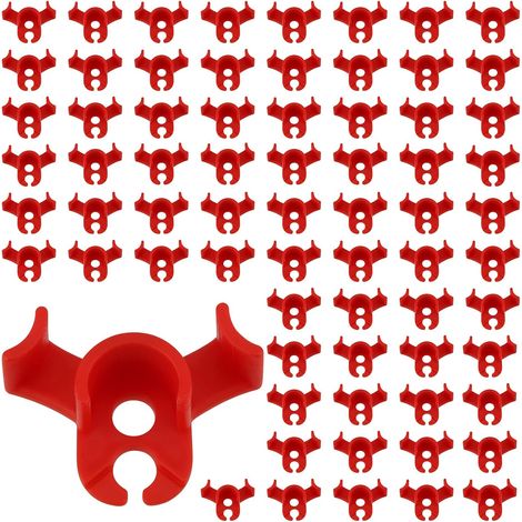 70 clips de tuteurage, clips de cintrage pour plantes, clips de tuteurage pour tiges de plantes, support pour plantes (1/5)