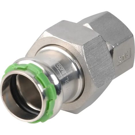 VSH SudoPress Raccordo passante in acciaio inossidabile FF 35xRp1 1/4" Tipo SP6330GV, 6551061