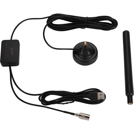 Antenne FM USB Haute Sensibilité 25dB pour Radio, Réception Optimale en Étage Bas (1/5)