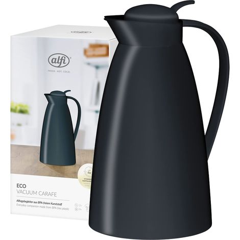 Alfi Isotherme Caraffa Isoterma nera 1 litro ufficio (1/4)