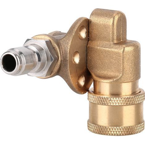 Schnellkupplung, 1/4"-Kupferdüse zur Dachrinnenreinigung