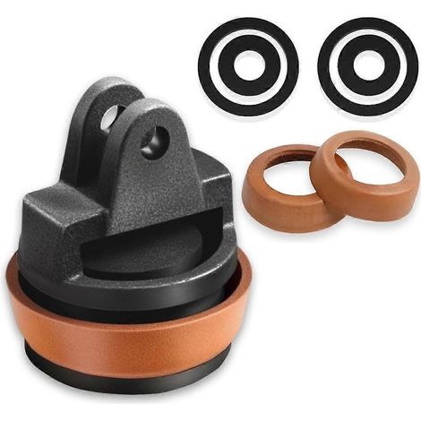 Piston de remplacement compatible avec la pompe manuelle de type 75, avec joint d'étanchéité supplémentaire. (1/5)