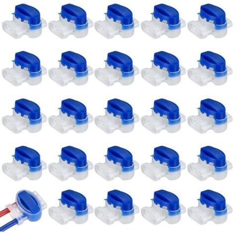 25 Stück Kabelverbinder für Mähroboter, Harzgefüllte Kabelverbinder FLITI