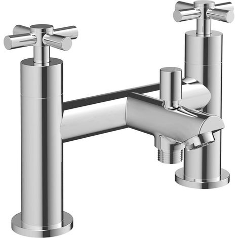 Signature Scope Bath Shower Mixer Tap with Shower Kit - Chrome