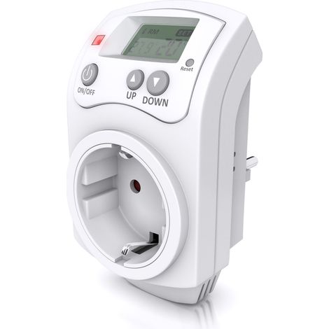 BEARWARE Steckdosen Thermostat programmierbar von 5°-30°C LCD Display mit Statusanzeige (1/5)