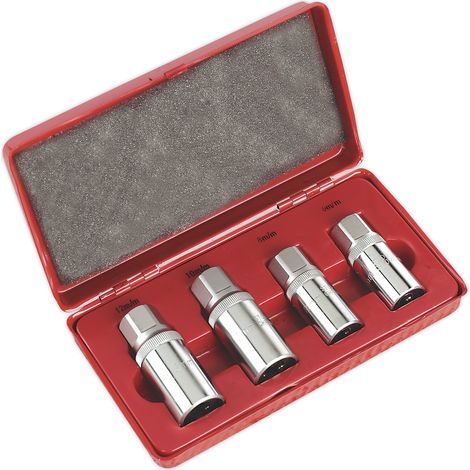 Sealey Stud Extractor Set 4pc 1/2""Sq Drive Metric AK723