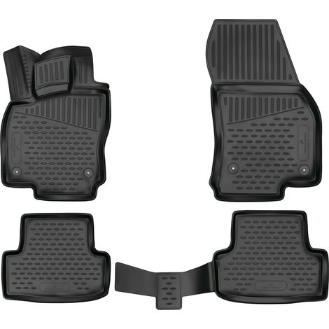 Tapis en caoutchouc XTR pour Skoda Karoq 2017-Auj. (1/5)