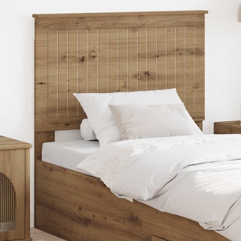 Tête de lit Chêne artisanal Bois d'ingénierie vidaXL