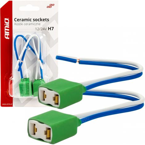 Keramischer gerader H7-Buchsenstecker amio-03054 (1/3)
