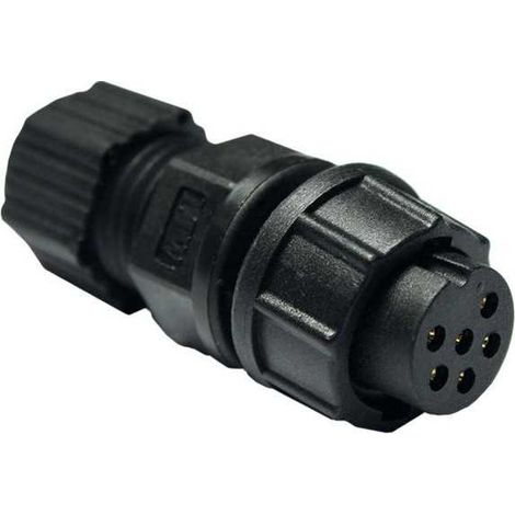 Connettore Mini A Maschio 6 Vie a saldare