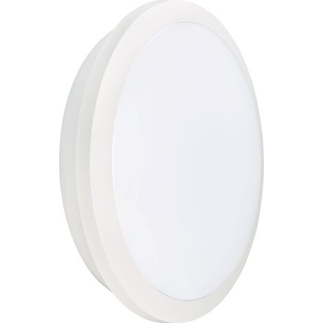 Aric – Hublot d'extérieur LED 21W IP65 IK10 blanc – Température de couleur 3000K-4000K – Flux lumineux 2300lm – 50909 (1/5)