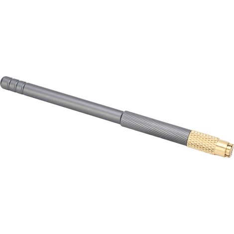 Poignée ergonomique grise pour démontage et réparation, manche universel de grattoir, outil polyvalent, remplacement facile, poignée robuste adaptée à divers outils (1/5)