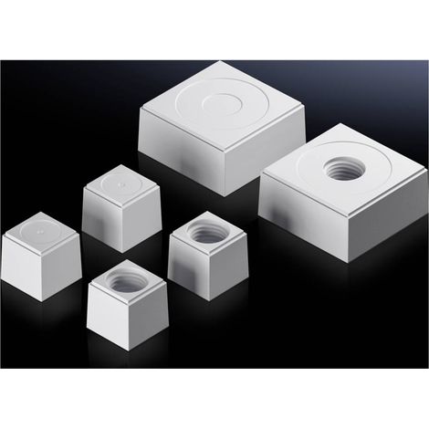 Rittal AX 2580.000 Inserto sigillante antiurto Plastica Grigio 10 pz.