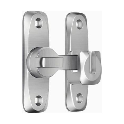 Cerradura deslizante con pestillo，cerradura de puerta，cerradura de ventana，manija deslizante para baño，cerradura de presión (1/5)