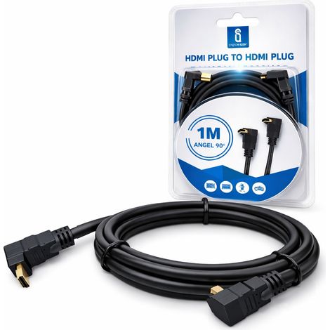 Aigostar Cavo HDMI 1m Nero Alta Velocità Audio Video HD Computer TV Monitor Pro