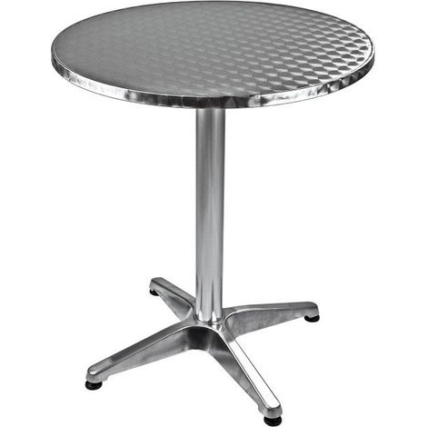 Table Bistro alu Ø 60 cm - H 70 cm