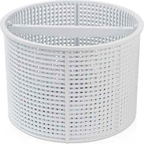 Panier de rechange pour skimmer Hayward SPX1082 B-152 (blanc) Compatible avec les skimmers de piscine 1082, 1084, 1085 et 1075 Panier de filtre pour piscine Panier de skimmer renforcé Blanc (1/4)