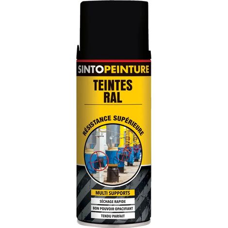 Sinto RAL9005 pintura acrílica negro mate 400 ml
