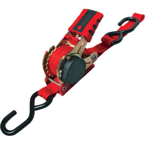 Ratsche einziehbar 25mm mit geschlossenem Haken 013,289,025,501 ponsa
