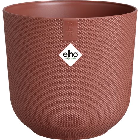 Elho Jazz Rond Mini 11 - Rouge - L 11 x B 11.1 x H 10 cm - intérieur - 100% recyclé (1/3)