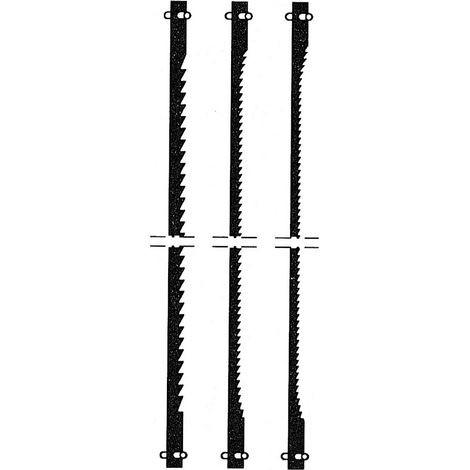 PROXXON 28745 LAME PER PLASTICA METALLO 12 PZ