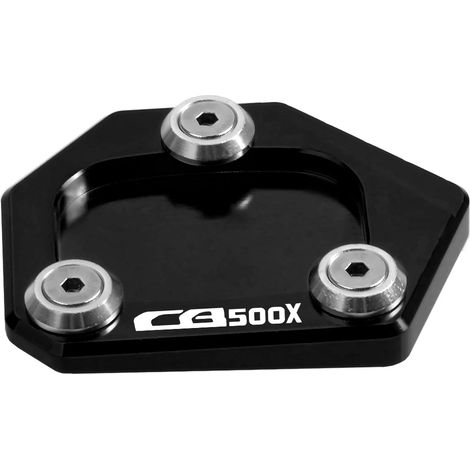 (Noir) Extension de béquille latérale pour moto Honda CB500X CB500 X 2013 2014 2015 maxpower (1/4)